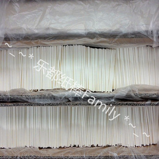 整箱 白色棒棒糖蛋糕纸棒纸棍,蛋糕签,食品级彩色花纹纸棒