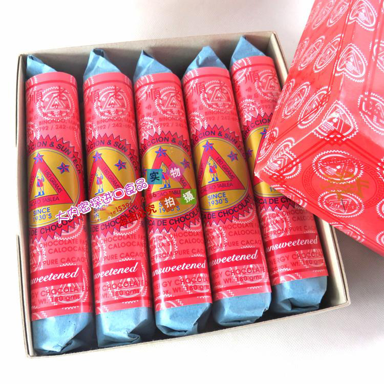 黑朱古力菲律宾朱古力月子老顺德非远香无糖朱古力进口芝龟力哺乳