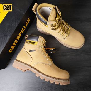 P51085微瑕 靴 CAT防水大黄靴男女同款 靴马丁靴高帮户外真皮工装