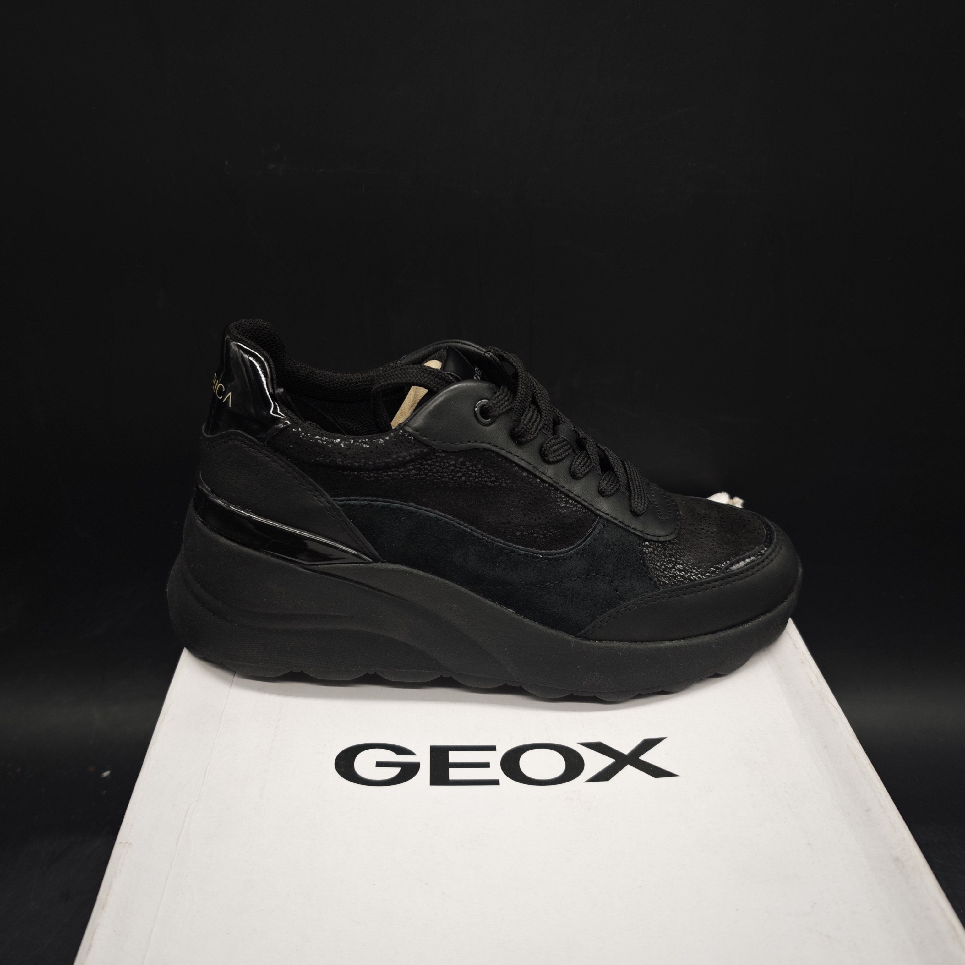 37码专柜撤柜25年新品Geox健乐士女士百搭增高休闲鞋D45WAA C9999,女鞋,时尚休闲鞋,淘宝优惠券,粉丝福利购,淘宝优惠卷