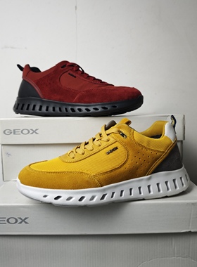 专柜撤柜 GEOX健乐士男士运动休闲鞋 U25DYA02214