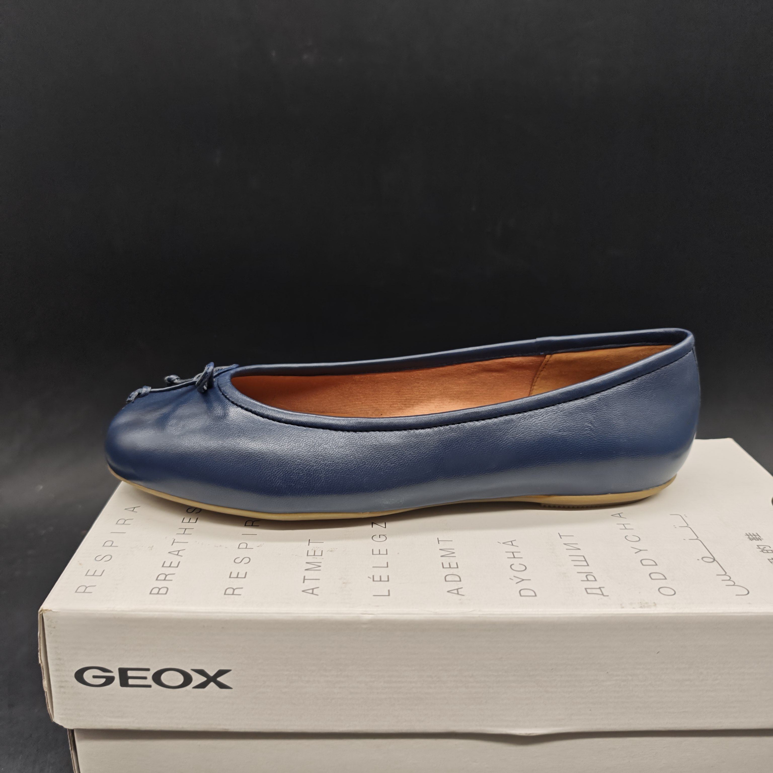 38码 GEOX健乐士专柜撤柜女士羊皮革芭蕾舞鞋 D45MUH C4005,女鞋,深口单鞋,淘宝优惠券,粉丝福利购,淘宝优惠卷