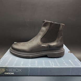 40码 专柜撤柜GEOX健乐士男士无绒无系带拉链靴子 U26FBB C9999