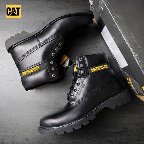 CAT卡特撤柜Colorado 防水马丁靴耐磨防滑户外靴黑色p110966微瑕