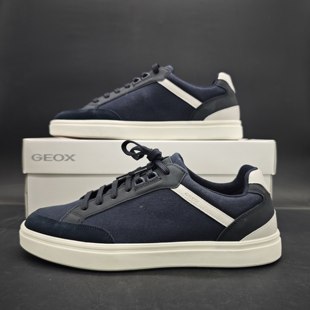 帆布平底休闲板鞋 44码 无原盒 GEOX男士
