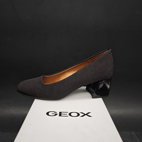 37 39码专柜撤柜25年新品Geox健乐士女士高跟鞋浅口单鞋W30443-99