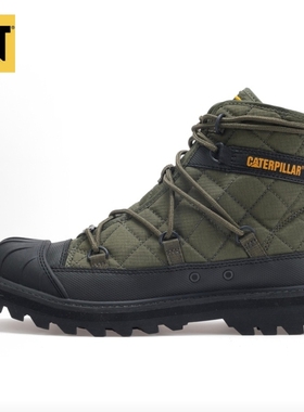 CAT卡特男款耐磨防滑工装马丁靴短筒户外鞋p111316 p111317