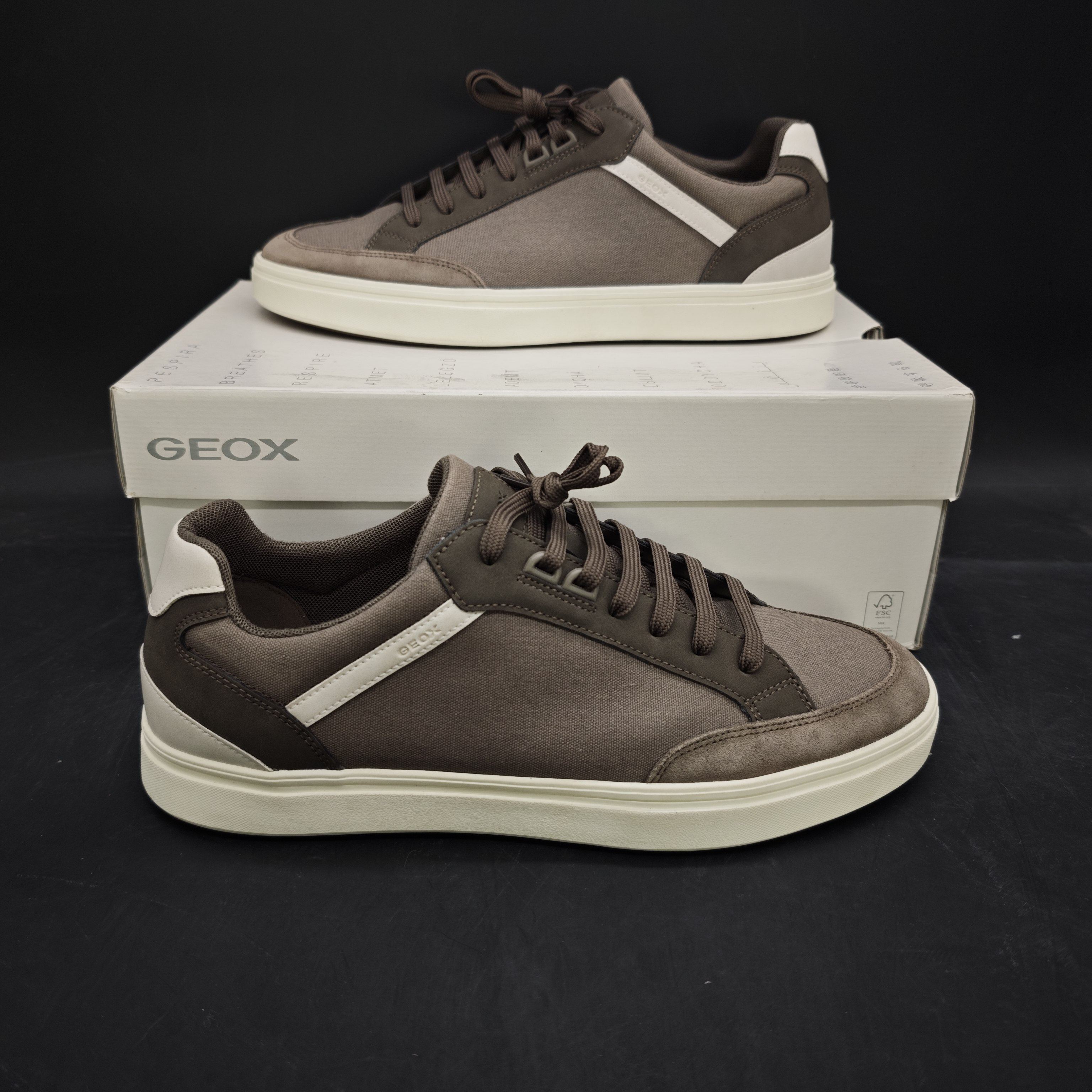 GEOX男士系带平底休闲板鞋无原盒（45码）,流行男鞋,时尚休闲鞋,淘宝优惠券,粉丝福利购,淘宝优惠卷