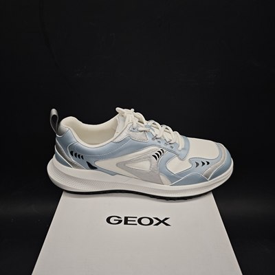 44码 GEOX健乐士专柜撤柜男士系带舒适板鞋休闲鞋 151505