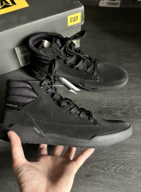 37/39码 CAT卡特中性款中帮c代码休闲鞋P724084微瑕