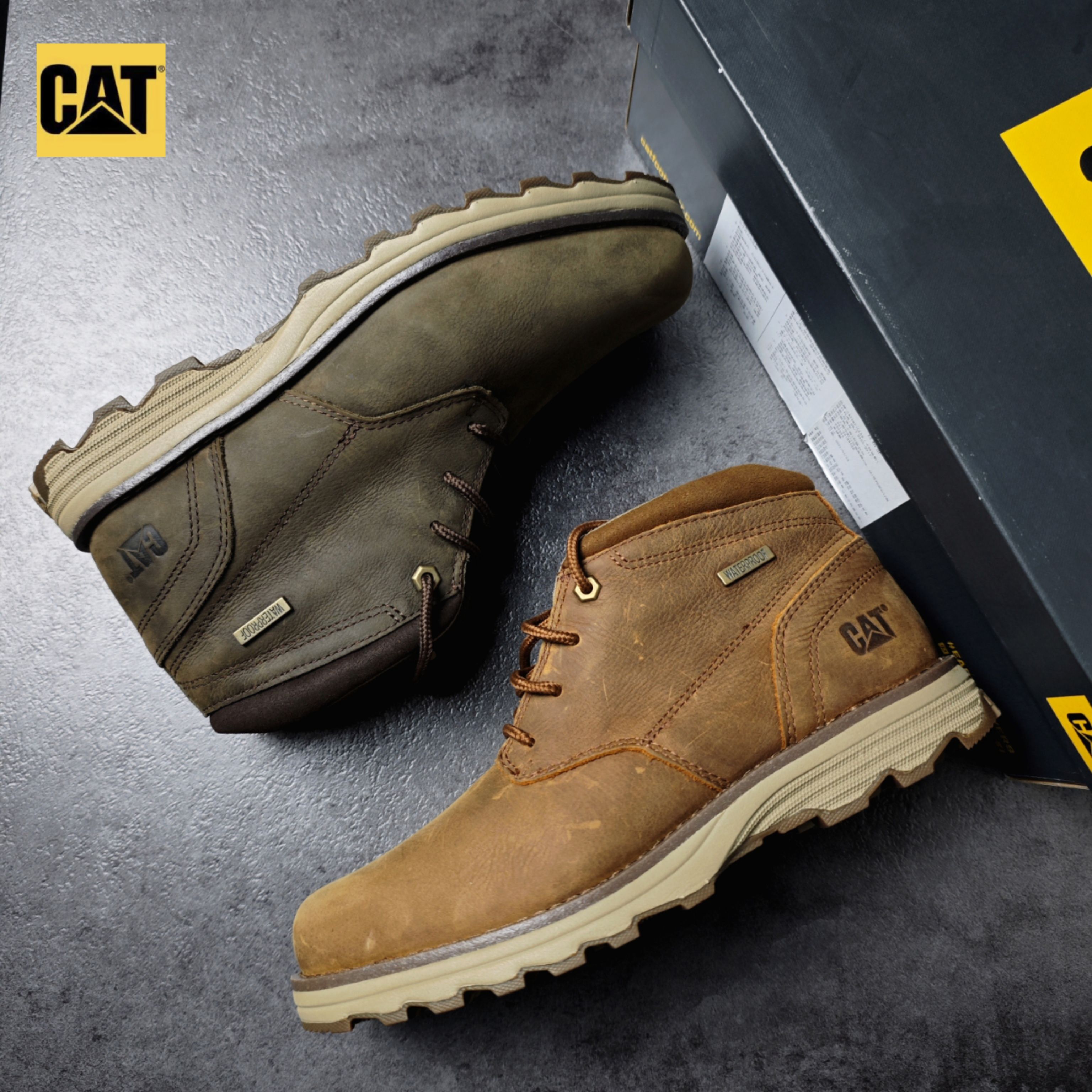 43码 CAT卡特撤柜防水工装鞋户外系带鞋男鞋靴P720686P720687微瑕