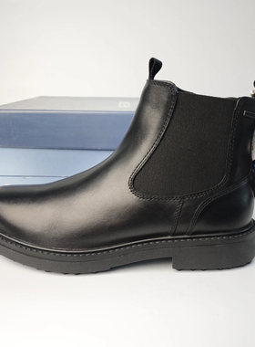 42码 Geox杰欧适男士切尔西防水户外防滑短靴U46HQB 00043 C9999