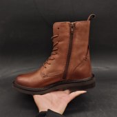 C6002 D46WYG 39码 GEOX健乐士专柜撤柜女士系带靴子