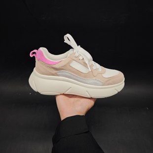 151517 35码 GEOX健乐士专柜撤柜女士增高轻便休闲运动鞋