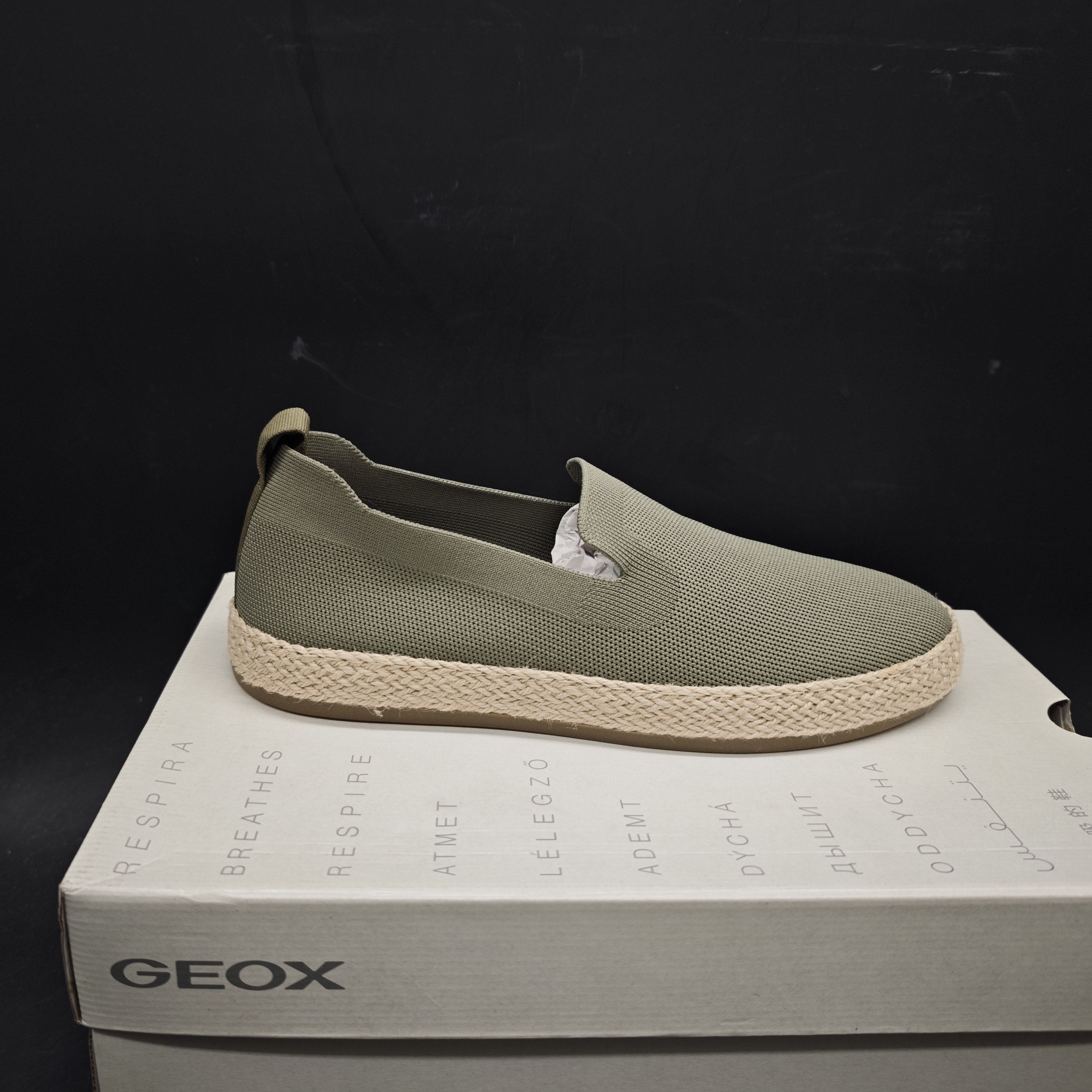 40码专柜撤柜25年新品GEOX健乐士男鞋舒适百搭渔夫鞋U45DWA C3016,流行男鞋,布鞋,淘宝优惠券,粉丝福利购,淘宝优惠卷