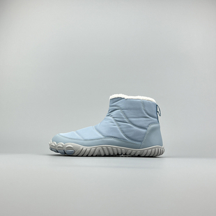 外贸冬季大码加绒保暖五指高帮棉鞋男女休闲户外防寒防水雪地靴子