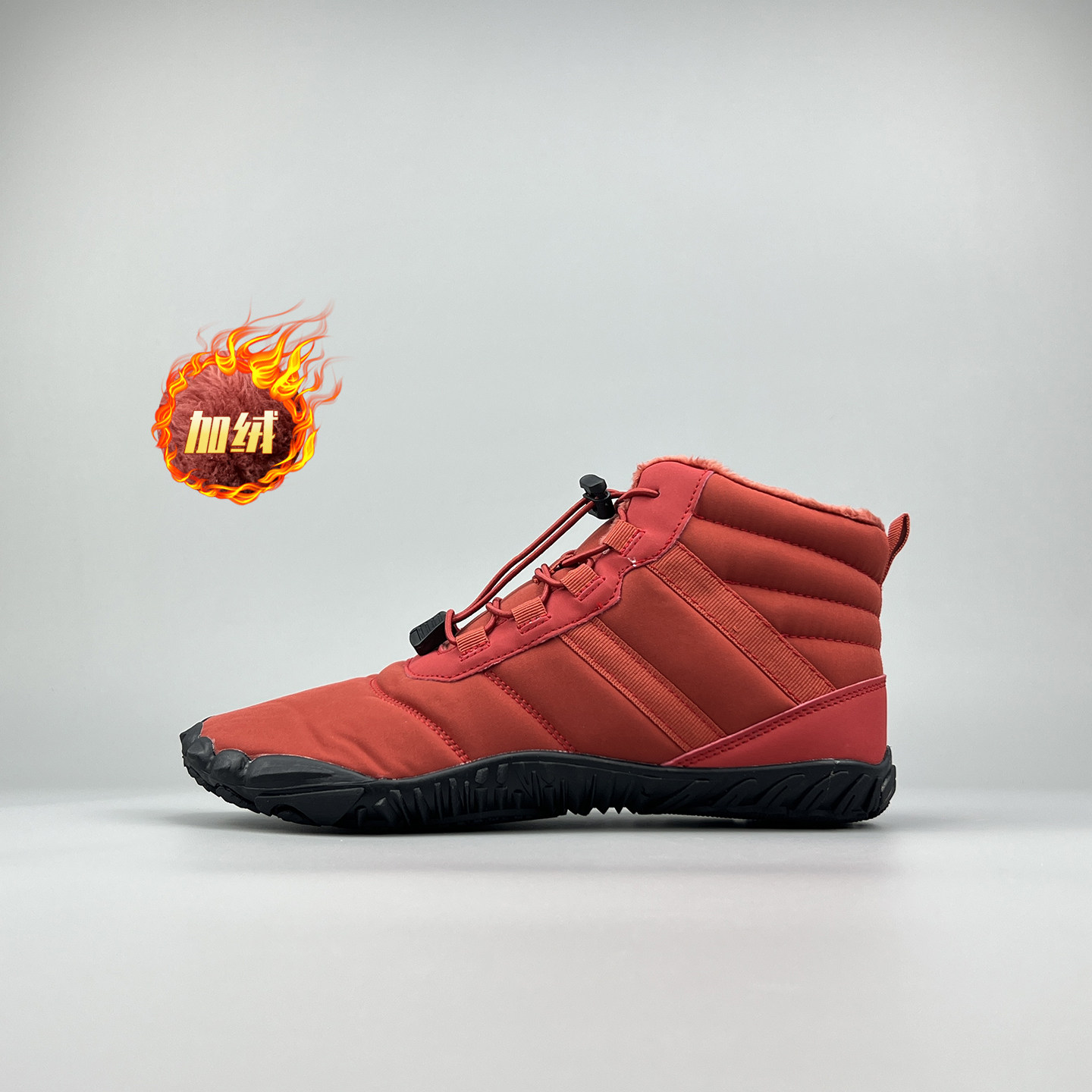 外贸男女户外高帮大码雪地靴加绒加厚保暖冬季东北棉鞋休闲徒步鞋