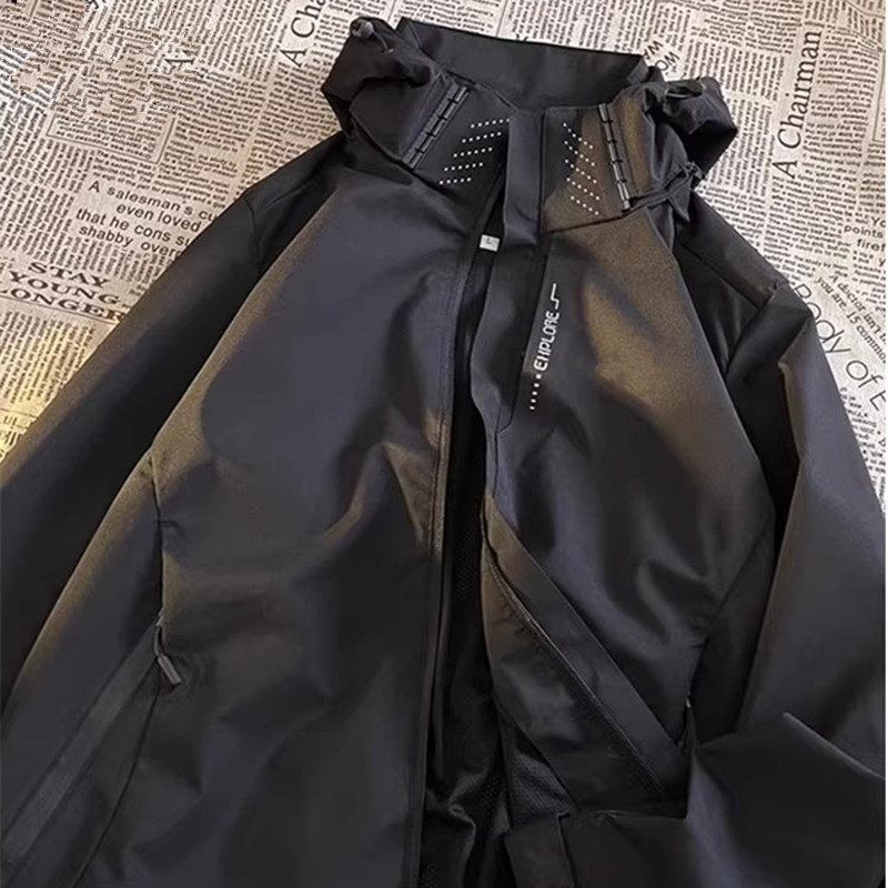 一折奥特莱斯旅游冲锋衣服女男夹克外套登山服防风防水三合一保暖图片
