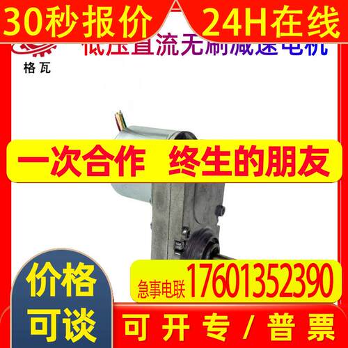 格瓦直流无刷减速电机卡比詹尼Carpigiani雪泥机摇摆搅拌驱动电机