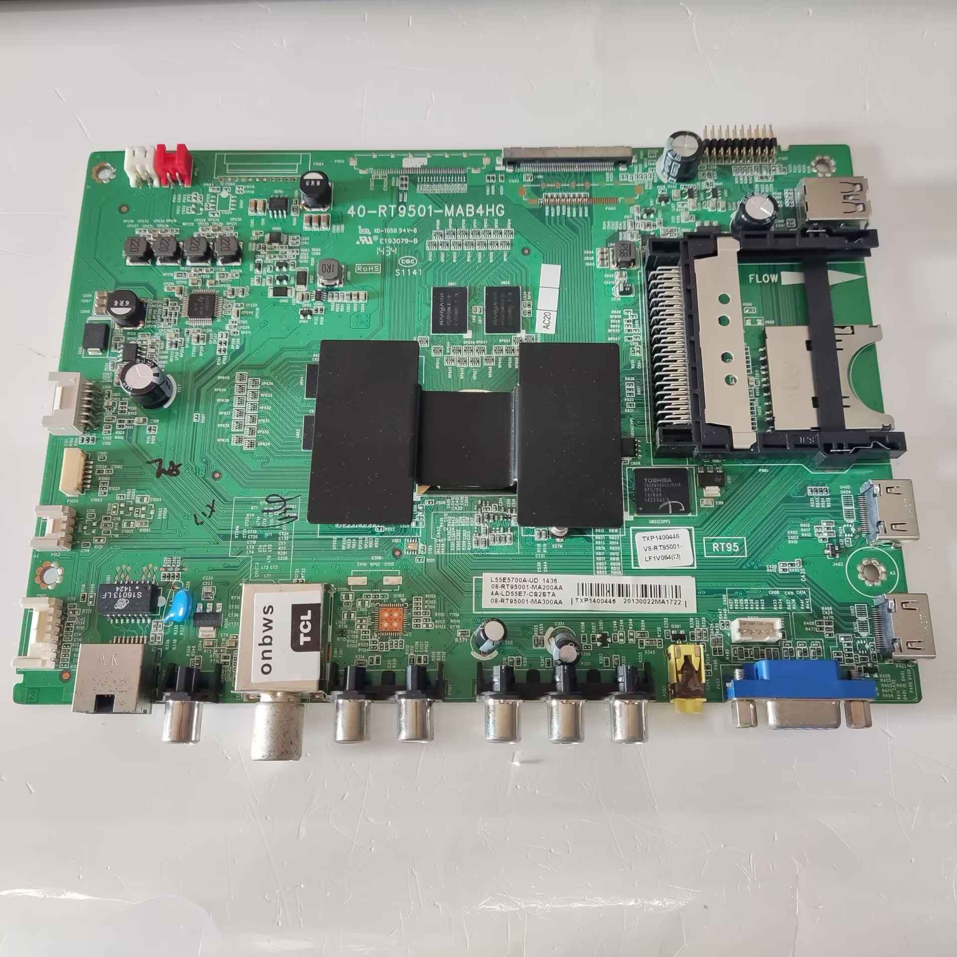 TCL L55E5700A-UD主板40-RT9501-MAB4HG屏MT5461D01-3现货