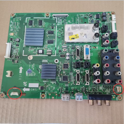 注意接口！三星LA46B550K1F主板BN41-01221D屏T460HW03实拍图