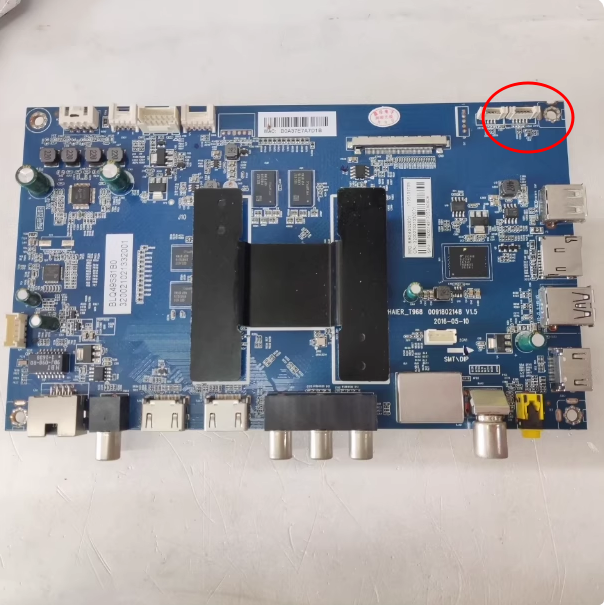 海尔LQ49S81主板0091802148V1.5屏B0EI490WQ1/LSC490FN01-J02测好