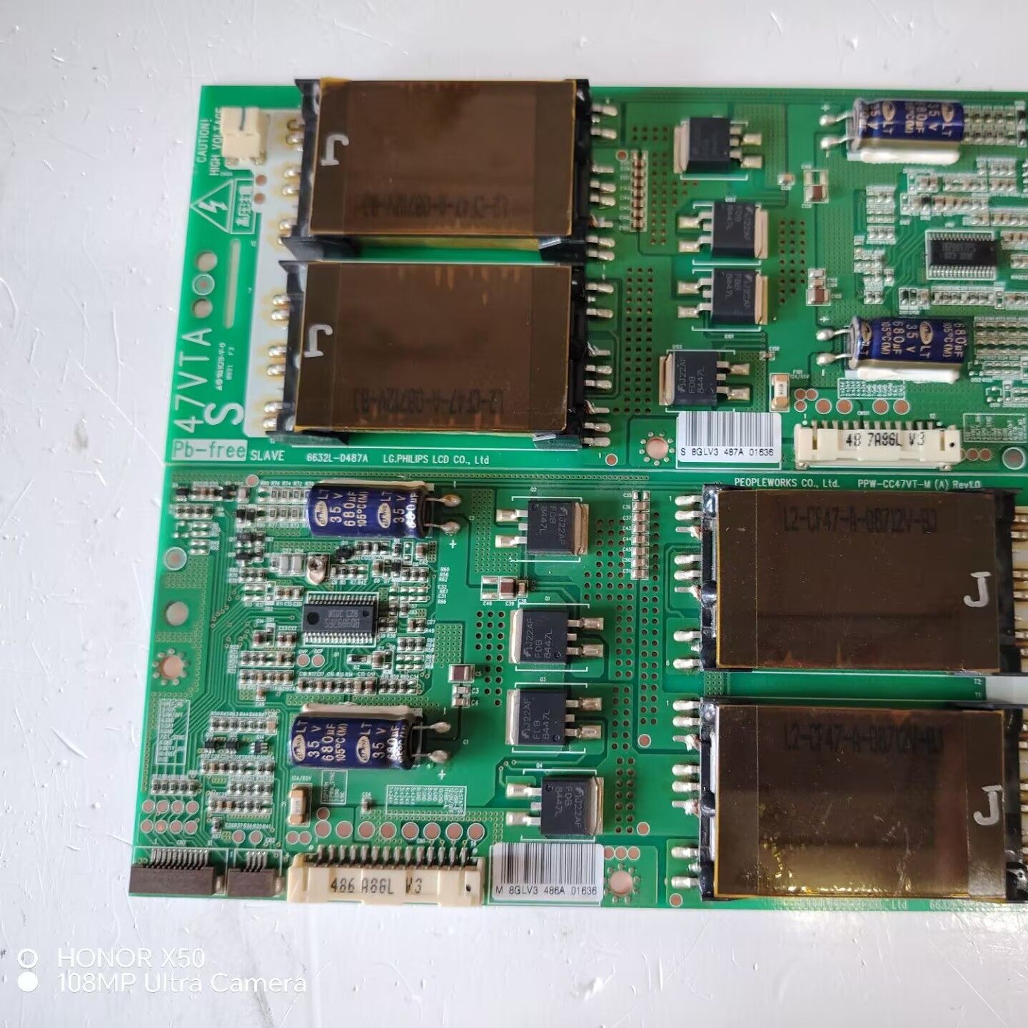 原装长虹LT47710FHD高压板