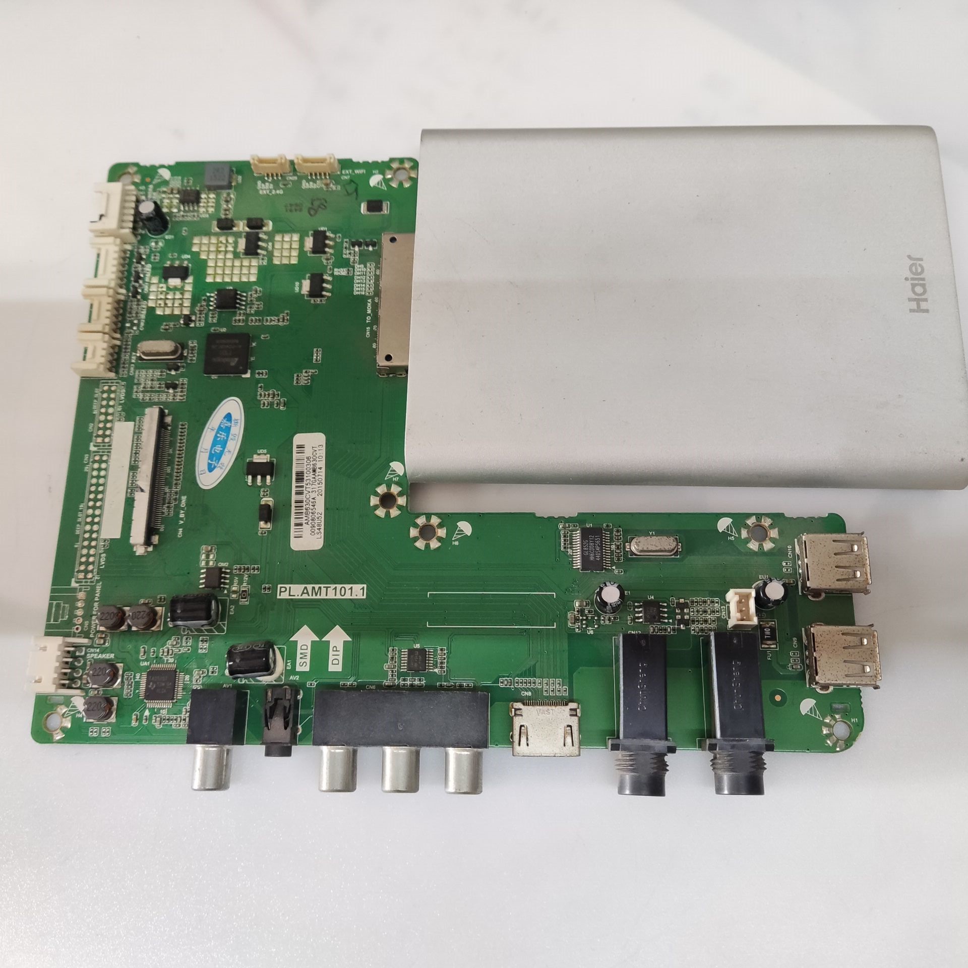 *原装海尔LS48AL88U52主板PL.AMT101.1配屏LSC480FN02实物图现货