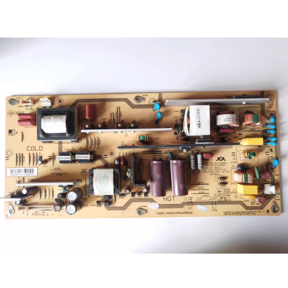 促销！夏普LCD-46G100A电源板JSI-461801A RUNTKA676WJQZ现货.