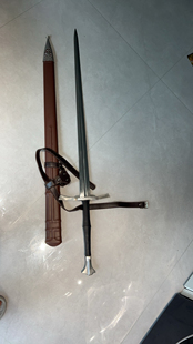 欧洲长剑双手剑骑士剑户外收藏未开刃