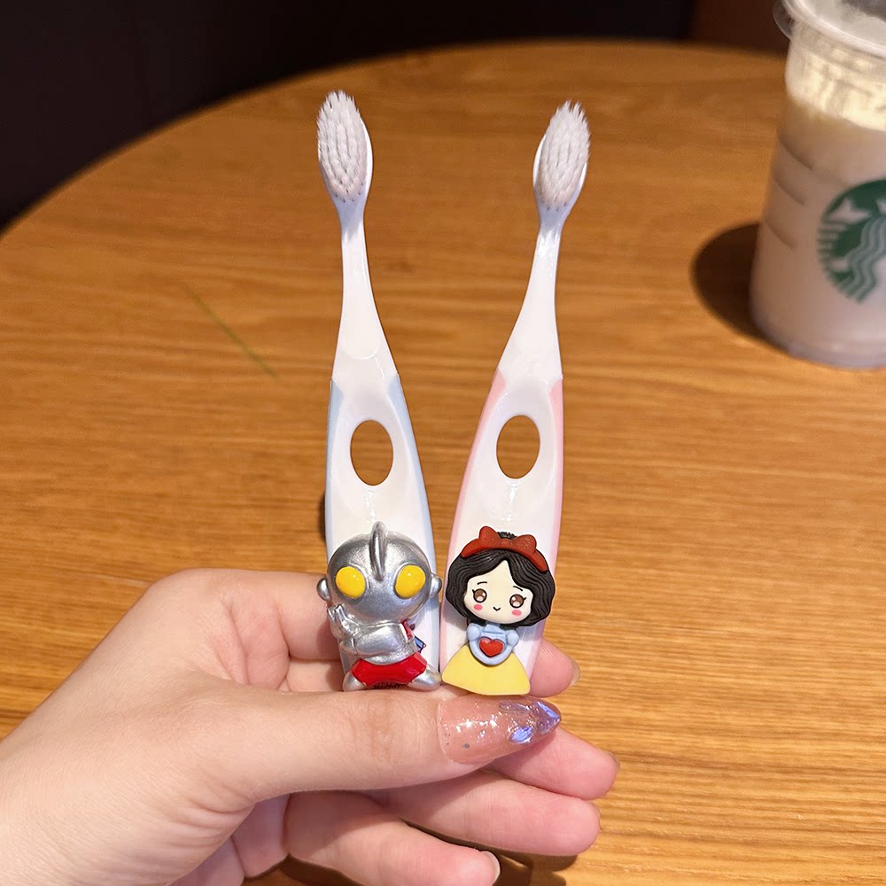 儿童软毛牙刷宝宝可爱软毛超细2-10岁以上牙刷防蛀婴幼儿乳牙小孩