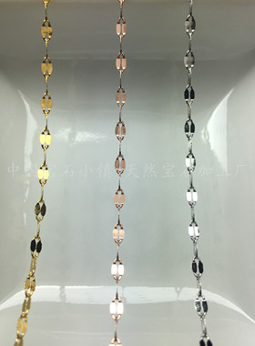 925银精工电镀项链吊坠