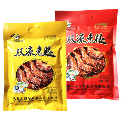 三国盛世四川成都双流麻辣味兔腿