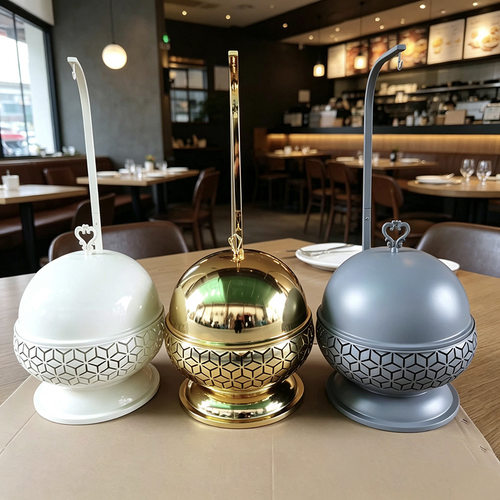 2026新款中东金色布菲炉Party Wedding Table Seting Food Warmer