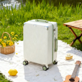 Lplus 旅行箱行李箱登机宽拉杆20寸密码 箱24大容量多功能拉杆箱