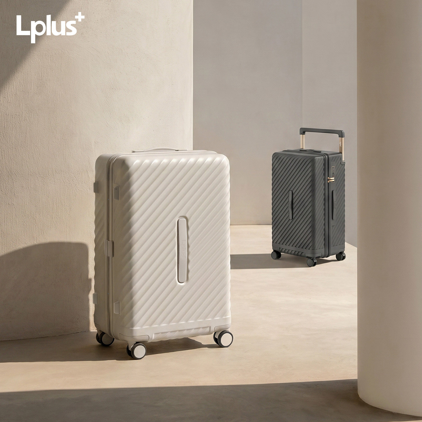 Lplus+2026新款宽拉杆旅行行李箱图片