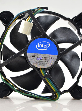 英特尔Intel E97379-001 E97379-003 12V 0.17A i3 cpu散热风扇