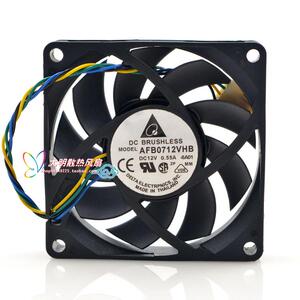 台达 AFB0712VHB 7015 12V 0.11A 双滚珠轴承超静音散热风扇 7cm