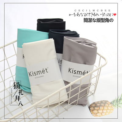 kismet秋款亚光大牌糖果色小脚裤