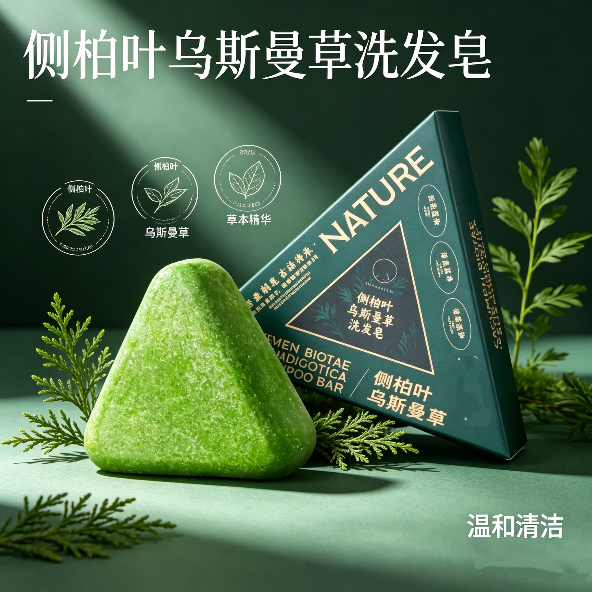手工草本洗头皂养发固发防脱蓬松