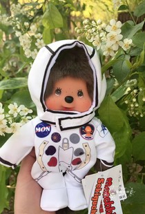 monchhichi 新品 NASA航天员 宇航员 萌趣趣 蒙奇奇 日本正版