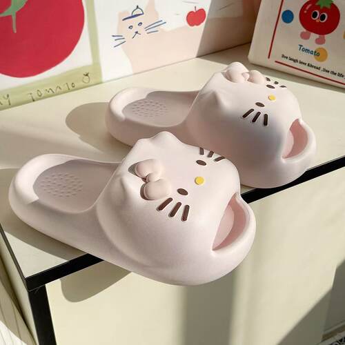 踩屎感凉拖鞋女kitty猫拖鞋