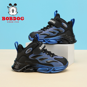 巴布豆童鞋男童篮球鞋老爹鞋2023春秋款中大童小学生儿童运动鞋子