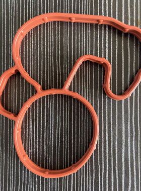 适用于奥迪EA839 S4 S5 A6 A7 Q7 Q8 A8L 3.0T途锐机滤底座密封垫