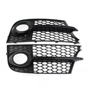 适用于奥迪TT TTS 全黑雾灯框雾灯罩黑化雾灯格栅改武士黑下网罩