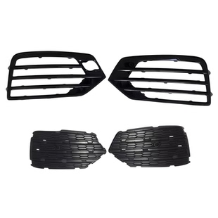 适用于奥迪Q3雾灯框下网SLine左右下格栅饰框罩饰板烤漆架16-18款