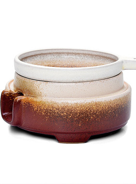 古陶茶漏 古典过滤网 日式茶具 古香古色 普洱茶具 功夫茶具零配