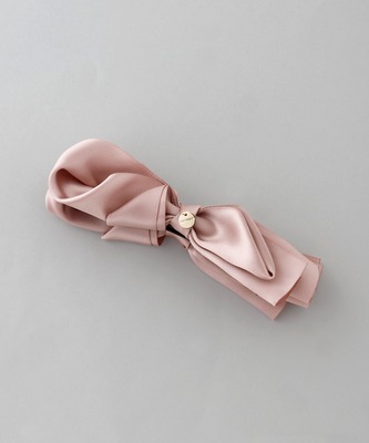 日本蝴蝶结Anemone缎面香蕉夹