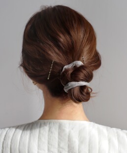 日本代购 ANEMONE 包拼邮日系发圈绒面皮革x金属边夹【5件套】