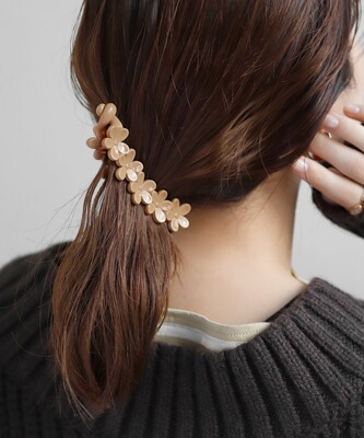 包拼邮花朵Anemone发夹小众